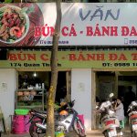 Bún cá Văn ở địa chỉ số 174 Quán Thánh, Ba Đình, Hà Nội.