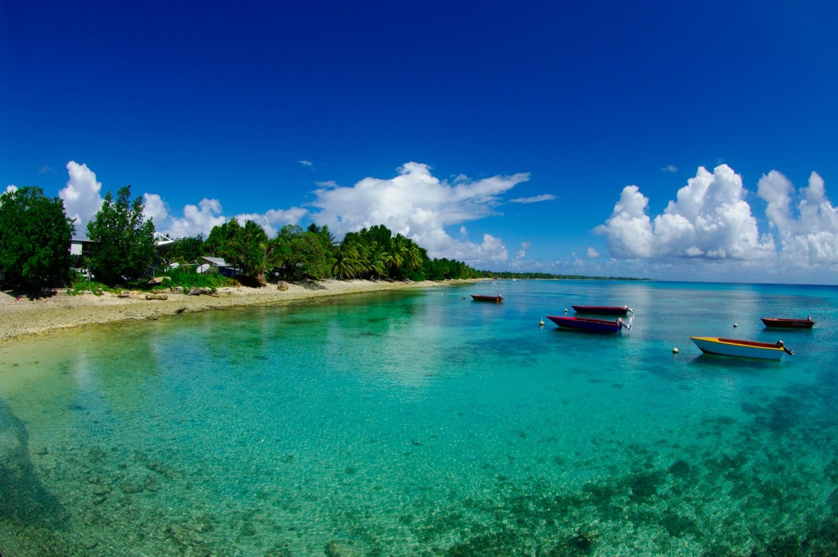 Một góc ở Tuvalu. Ảnh: Wiki