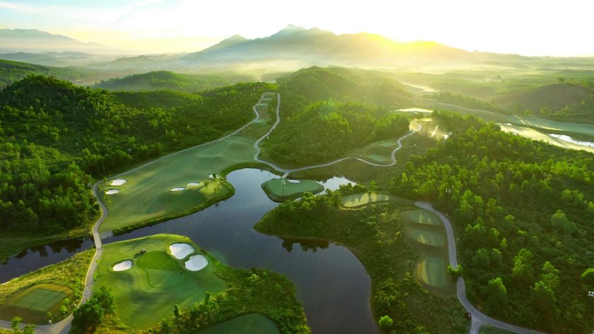 Sân golf tại Bà Nà Hills Golf Club. Ảnh: SG