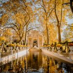 Vườn Jardin de Luxembourg, một trong những điểm hút khách du lịch tại Paris, vào thu. Ảnh: Nguyễn Anh Lukas