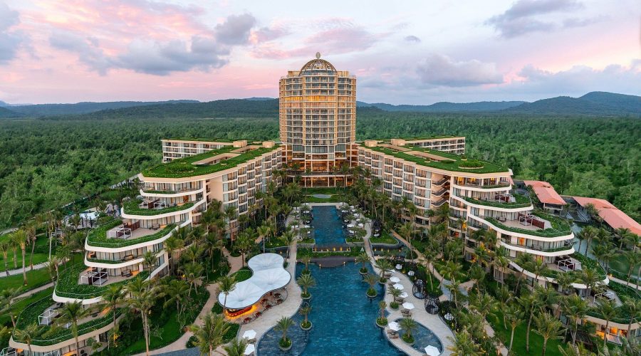 Tổng thể dự án InterContinental Phu Quoc Resort. Ảnh: InterContinental