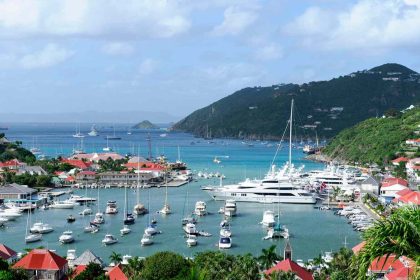 Bến đậu du thuyền trên đảo Saint-Barthélemy. Ảnh: Travel+Leisure