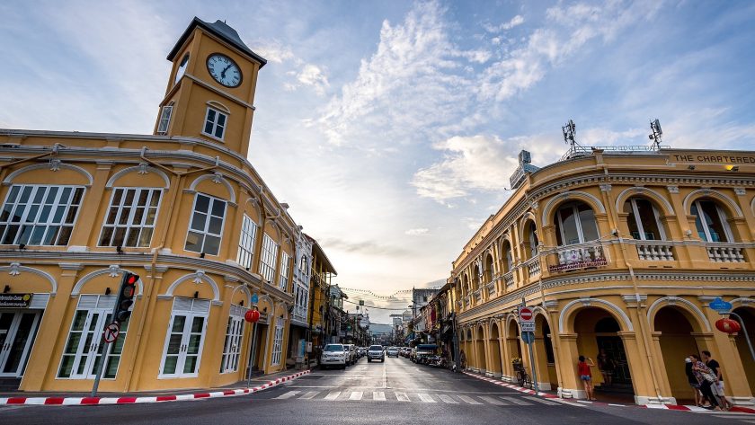 Khu phố cổ Phuket được nhiều người ghé thăm. Ảnh: Tổng cục Du lịch Thái Lan