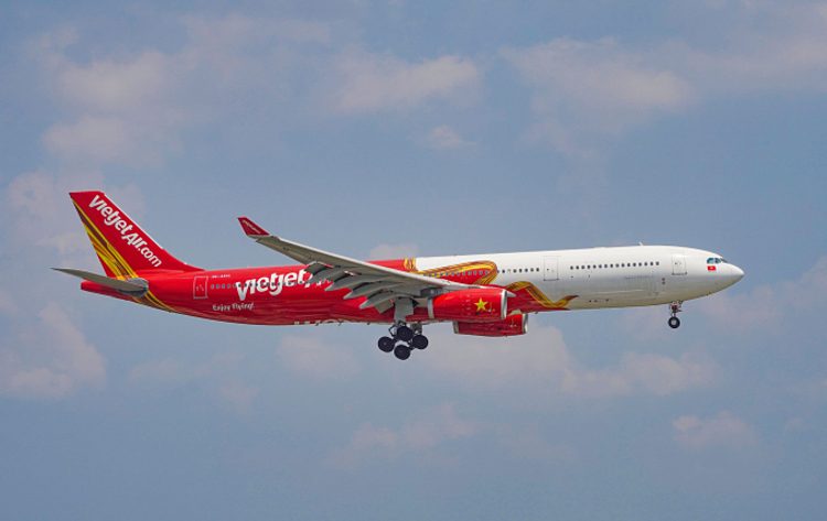 Tàu bay Vietjet. Ảnh:Quang Nguyễn