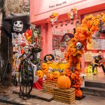 Không khí Halloween ở Hàng Mã ngày 29/10. Ảnh: Hoàng Giang