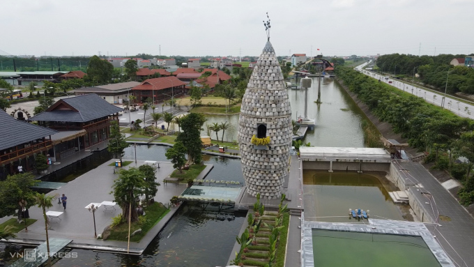 Tháp Thần nông ở Bắc Ninh. Ảnh: Anh Phú