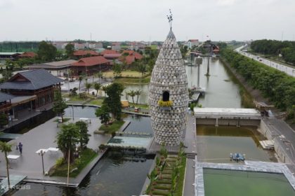 Tháp Thần nông ở Bắc Ninh. Ảnh: Anh Phú